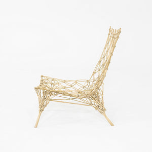 1990s Knotted Chair By Marcel Wanders / Droog for Cappellini in Green Rope