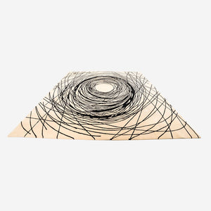 2000s DellaRobbia Studio DR Nest Wool Area Rug 12x12 feet in Warm Wood Tones