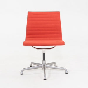 2006 Herman MillerEames Armless Aluminum Group Side / Desk Chair in Red 7x Avail
