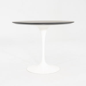 2023 Eero Saarinen Knoll Tulip Dining Table Top 35" Round in Black Laminate