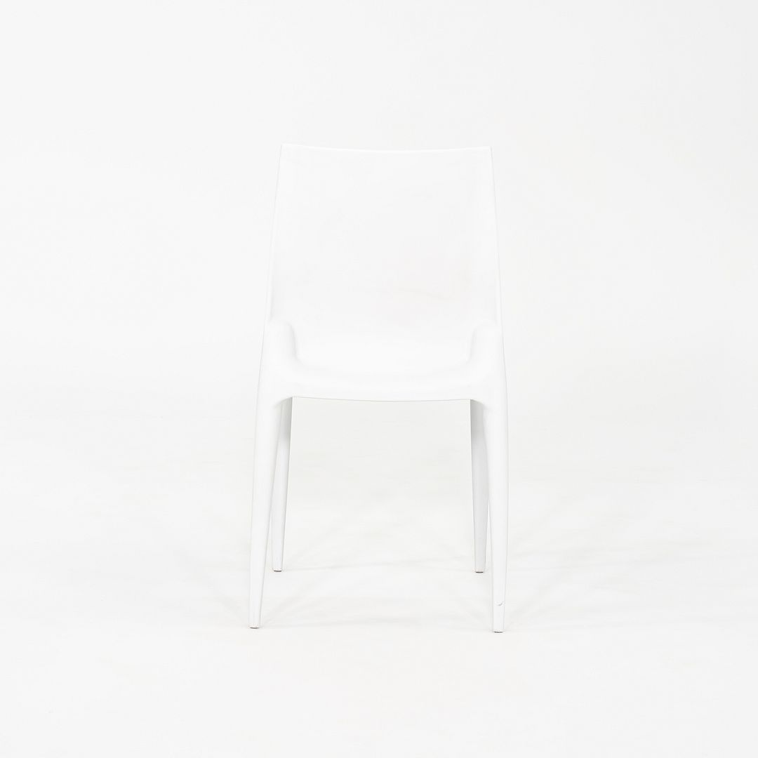 2010s Set of Six Mario Bellini for Heller Dining Chairs in White Polypropylene