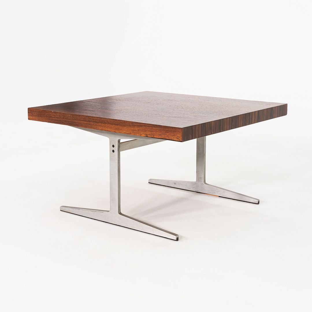 1960s Danish Rosewood Side / End Table Attributed to Fabricius and Kastholm