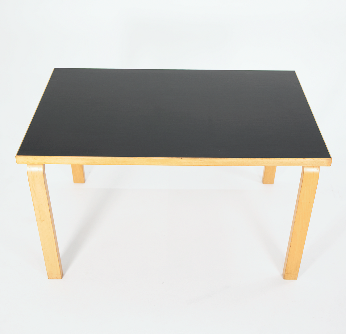 1950S L-Leg Table, Model 81B By Aino and Alvar Aalto For Artek in Birch