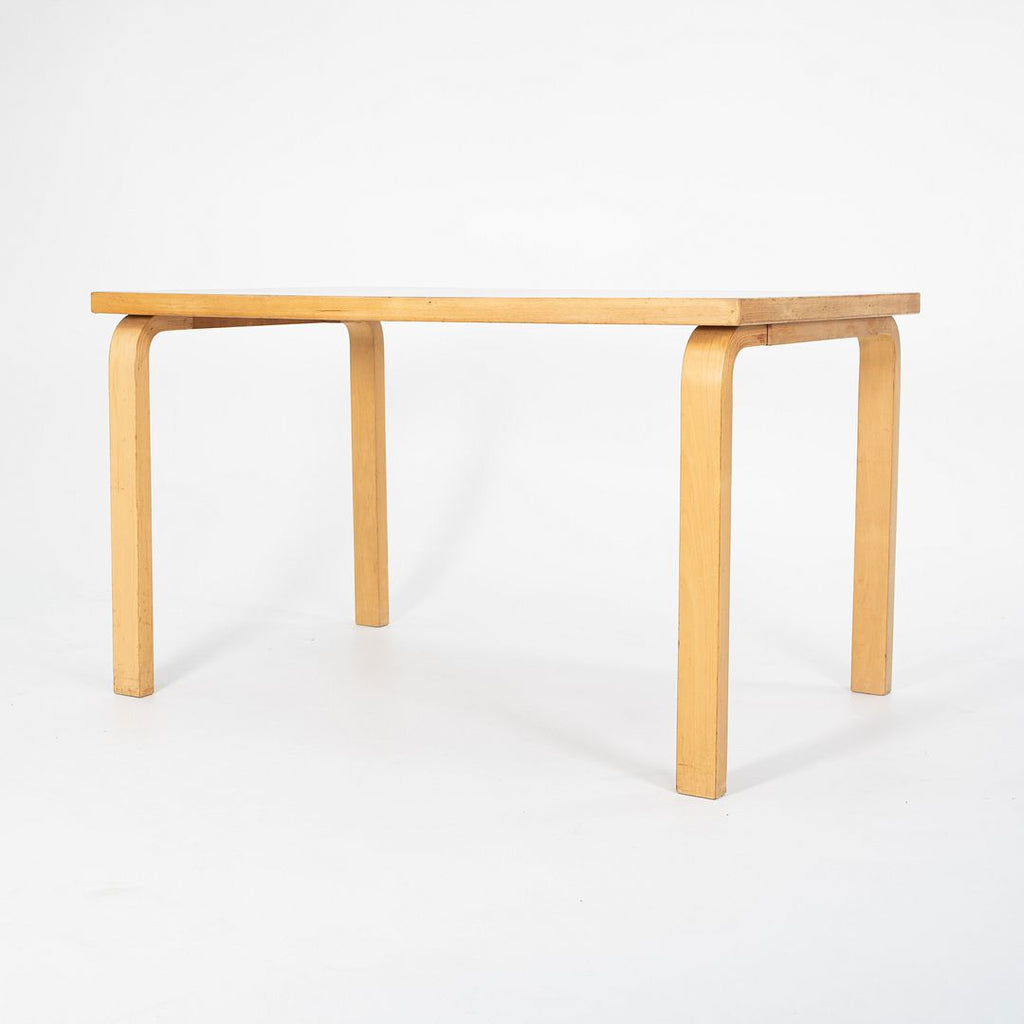 1950S L-Leg Table, Model 81B By Aino and Alvar Aalto For Artek in Birch