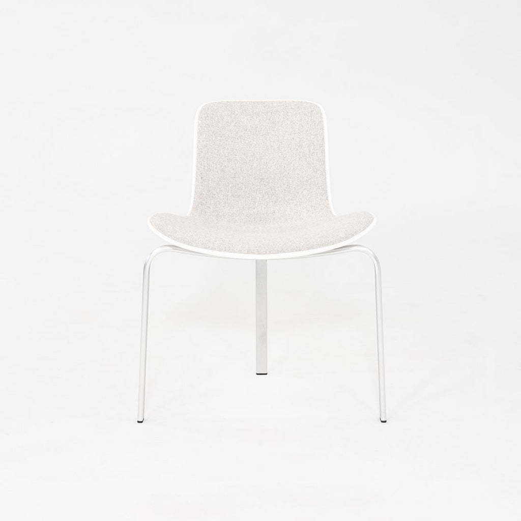 2008 Poul Kjaerholm for Fritz Hansen PK8 Dining Chair White Divina Melange 120