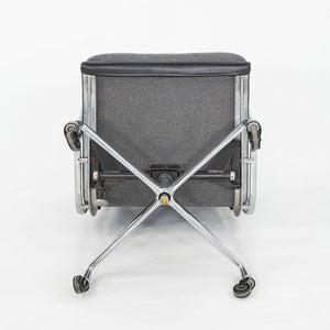 1977 Herman Miller Eames Soft Pad Aluminum Group Management Desk Chair in Grey