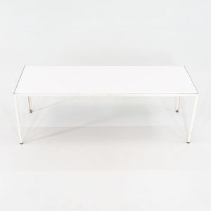 1950s George Nelson for Herman Miller Steel Frame Series 5150 Coffee Table White