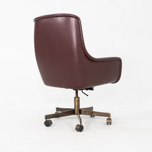 1991 Ward Bennett Executive Desk Chair for Brickel Associates 12x Available