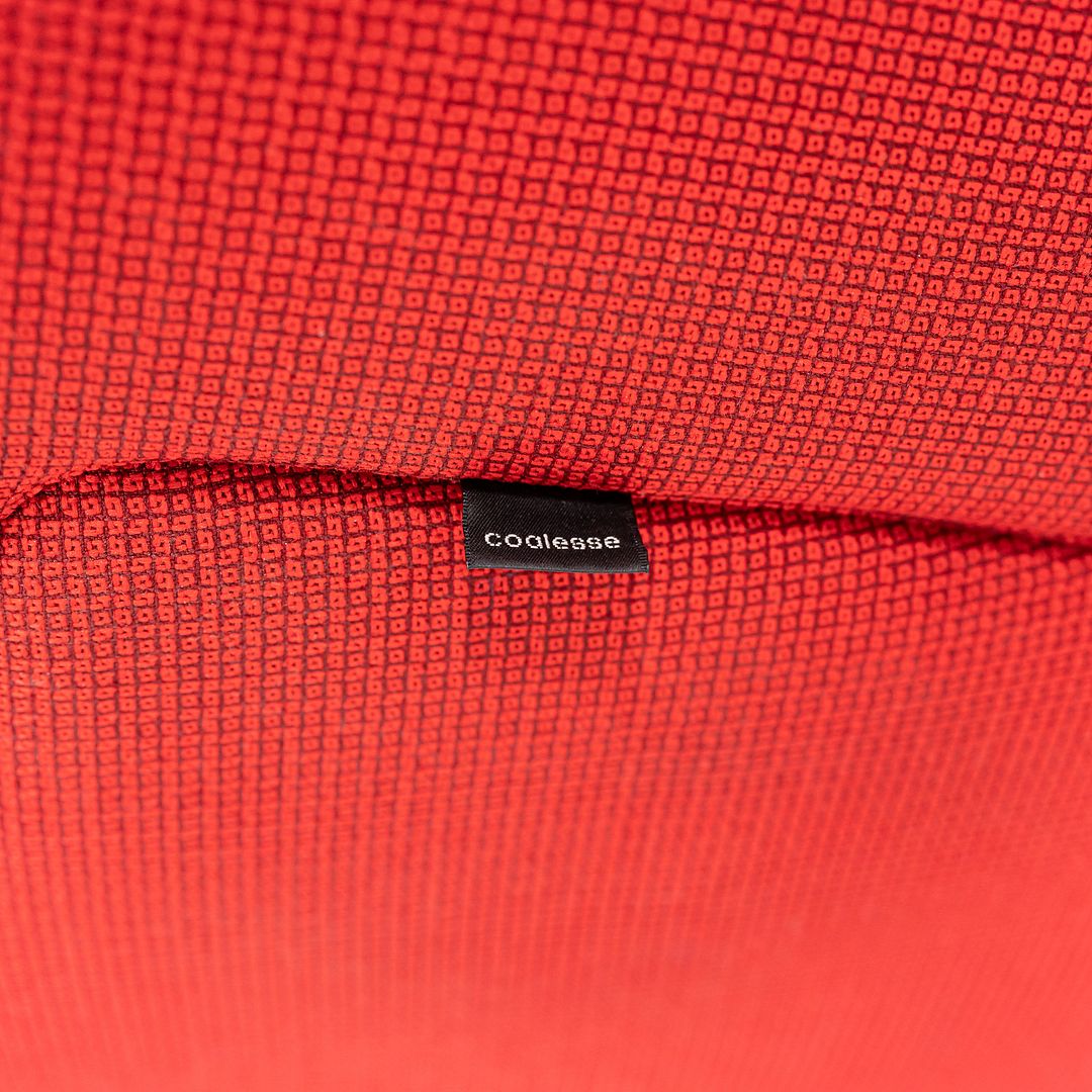 2010 EOOS for Coalesse / Walter Knoll Joel Swivel Lounge Chair in Red 1x Avail