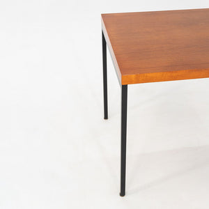 1960s Dieter Waeckerlin for Behr B Series Teak and Steel Desk 28 x 45 inches