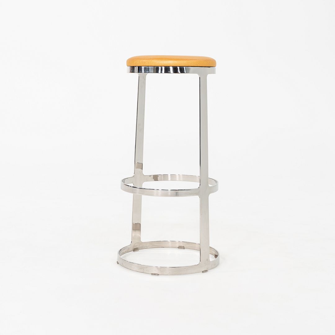 2010 Lievore Altherr Molina for Bernhardt Design Aro Bar Stool with Swivel Seat 15x Available