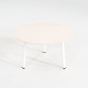 2015 Pair of Allermuir Sunda 2 White Steel Side / End Tables by Allermuir Design
