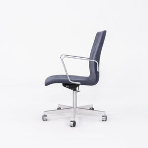 2023 Arne Jacobsen for Fritz Hansen Low Oxford Desk Chairs in Suede 11x Available