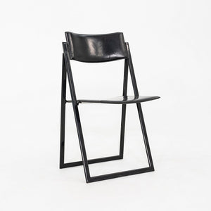 1980s Set of Six A. Ricciardi & G. Salvini Matteo Grassi Garina Folding Chairs