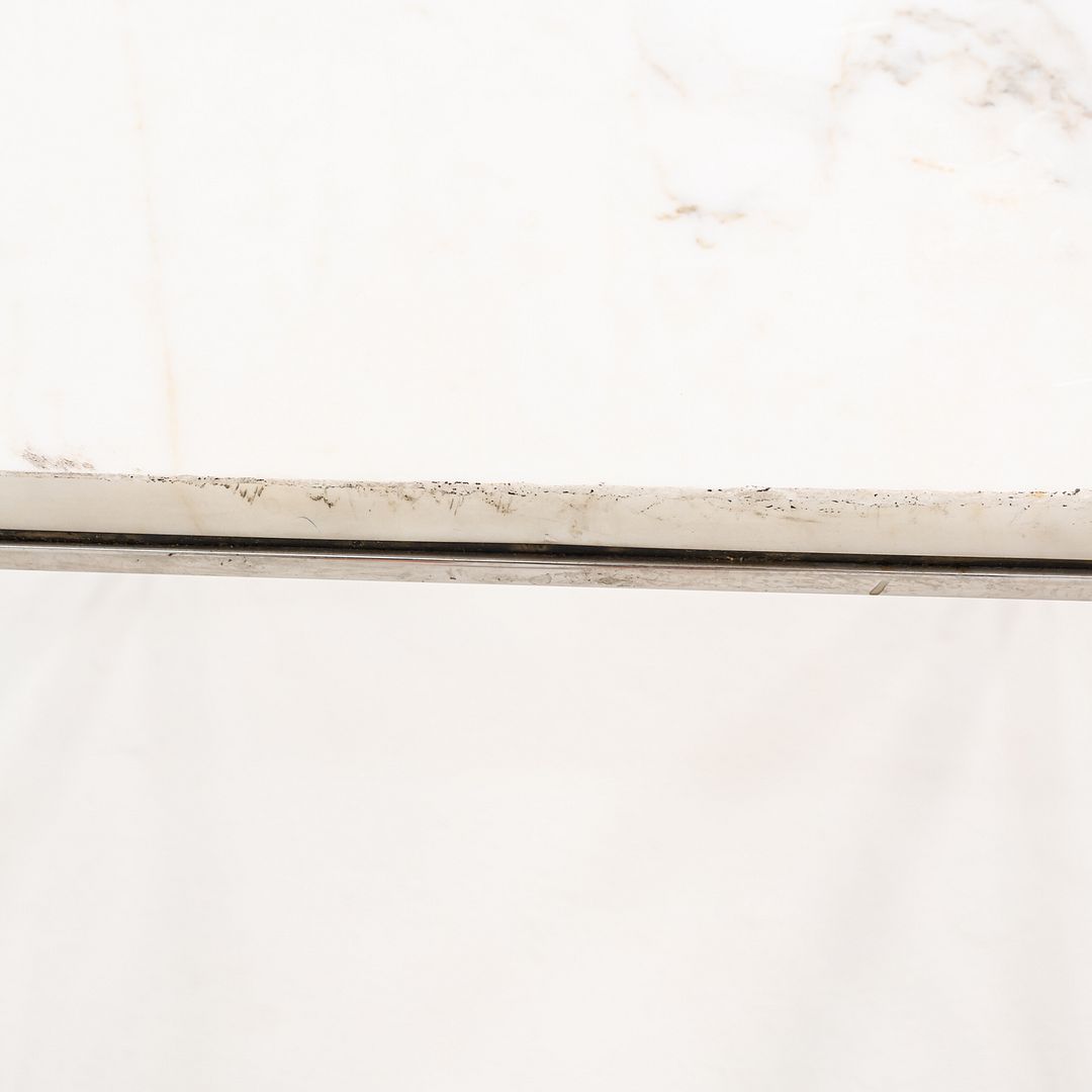 1966 Gordon Bunshaft & Davis Allen for SOM Steel & Marble Side Table Model TA-35