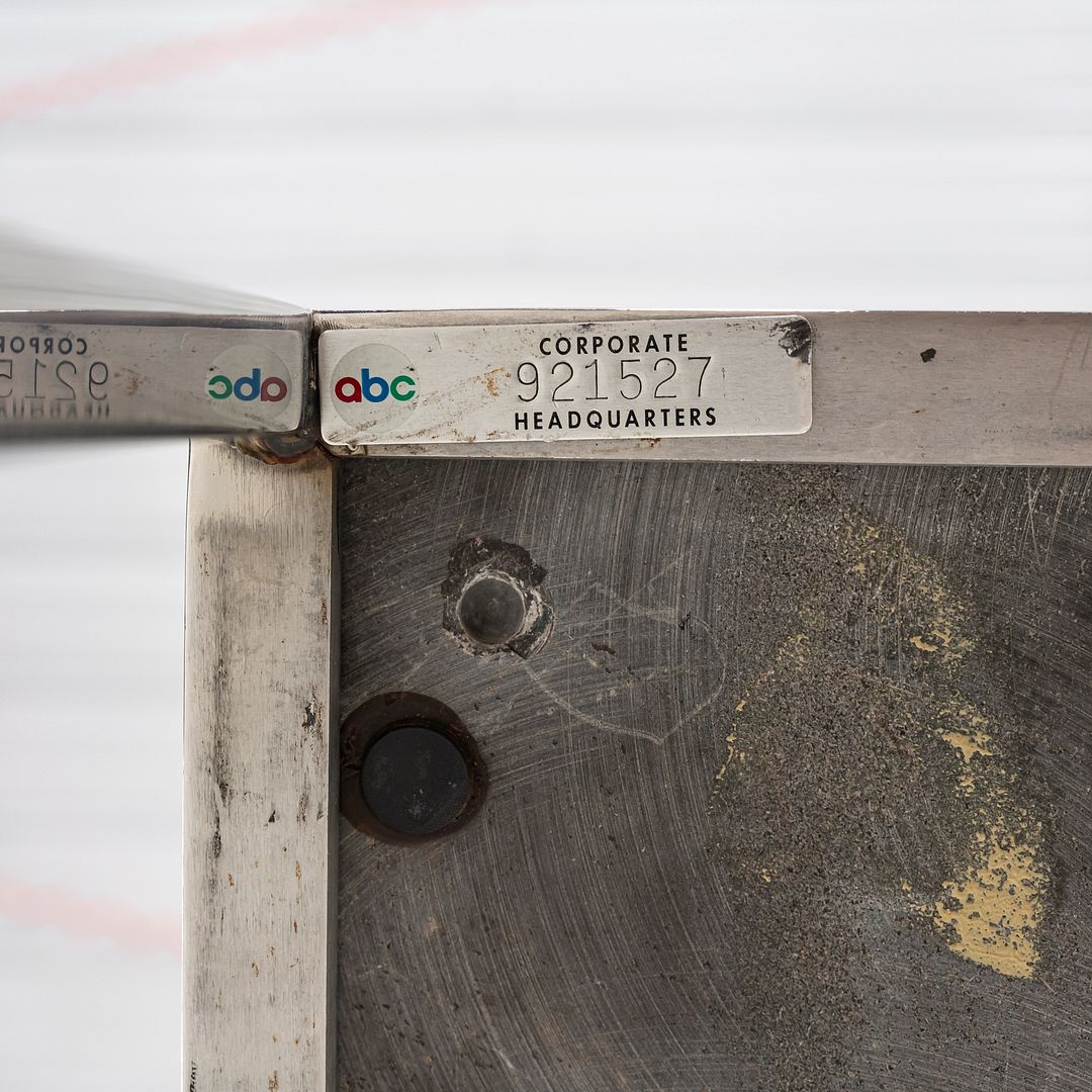 1966 Gordon Bunshaft & Davis Allen for SOM Marble & Steel Side Table Model TA-35