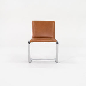 1970s Armless Brno Chair Mies van der Rohe for Knoll / Brueton / Gratz in Cognac