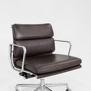 2019 Herman Miller Eames Soft Pad Management Desk Chair Brown Leather 7x Avail