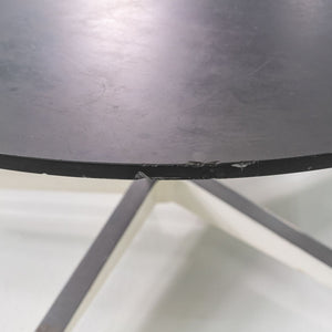 1955 Eames Herman Miller Contract Base Occasional Table w/ Black Honed Stone Top