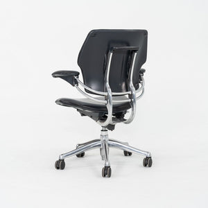 2005 Niels Diffrient for Humanscale Freedom Desk Chair in Black Leather 12+ Available