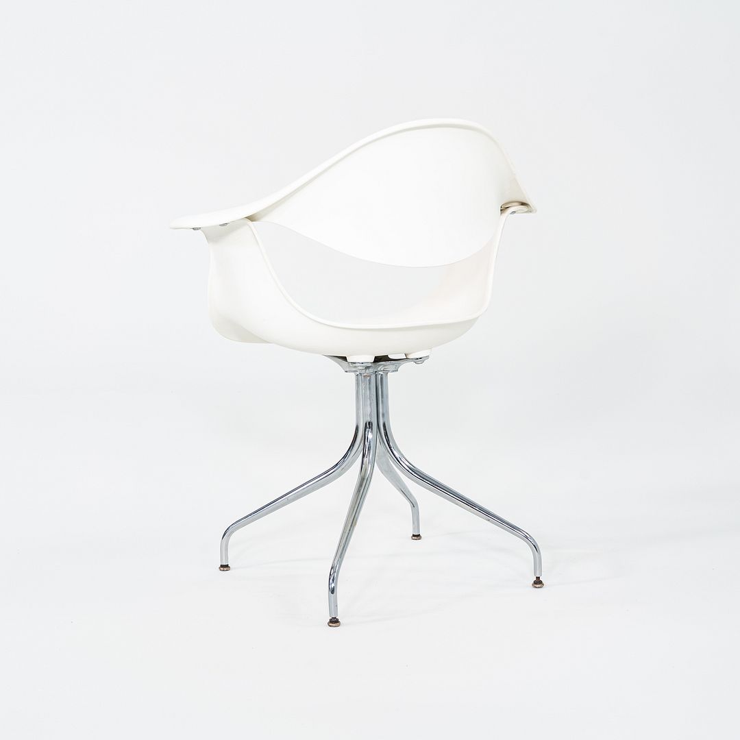 2009 George Nelson for Herman Miller Swag Leg Armchair in White 3x Available