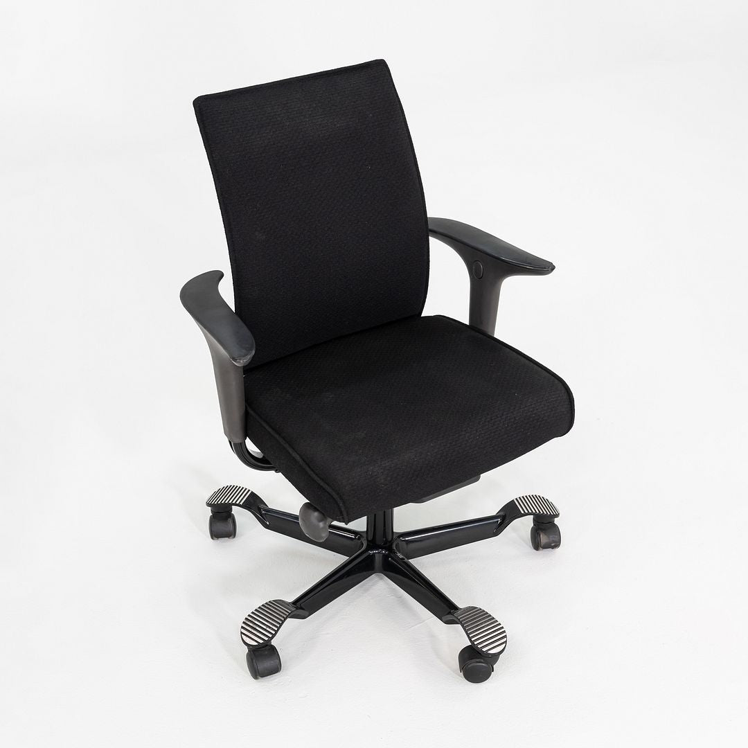 2014 Peter Opsvik for HAG Creed H05 Desk Chair in Black Fabric x2 Available