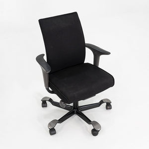 2014 Peter Opsvik for HAG Creed H05 Desk Chair in Black Fabric x2 Available