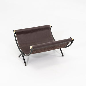 1950s Nelson Fireplace Caddy by George Nelson for Howard Miller in Wrought Iron