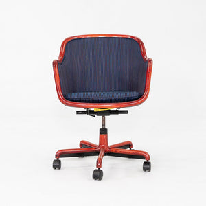 1986 Ward Bennett for Brickel Associates Executive Office Chair in Red 4x Avail