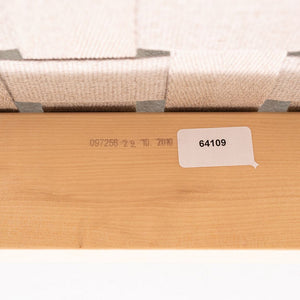 2010 Pair of Alvar & Aino Aalto for Artek 611 Stacking Dining Side Chairs Beige