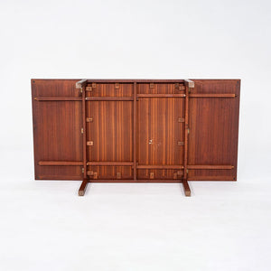 1960s Borge Mogensen for Fredericia Stolefabrik Drop Leaf Coffee Table 31x63"