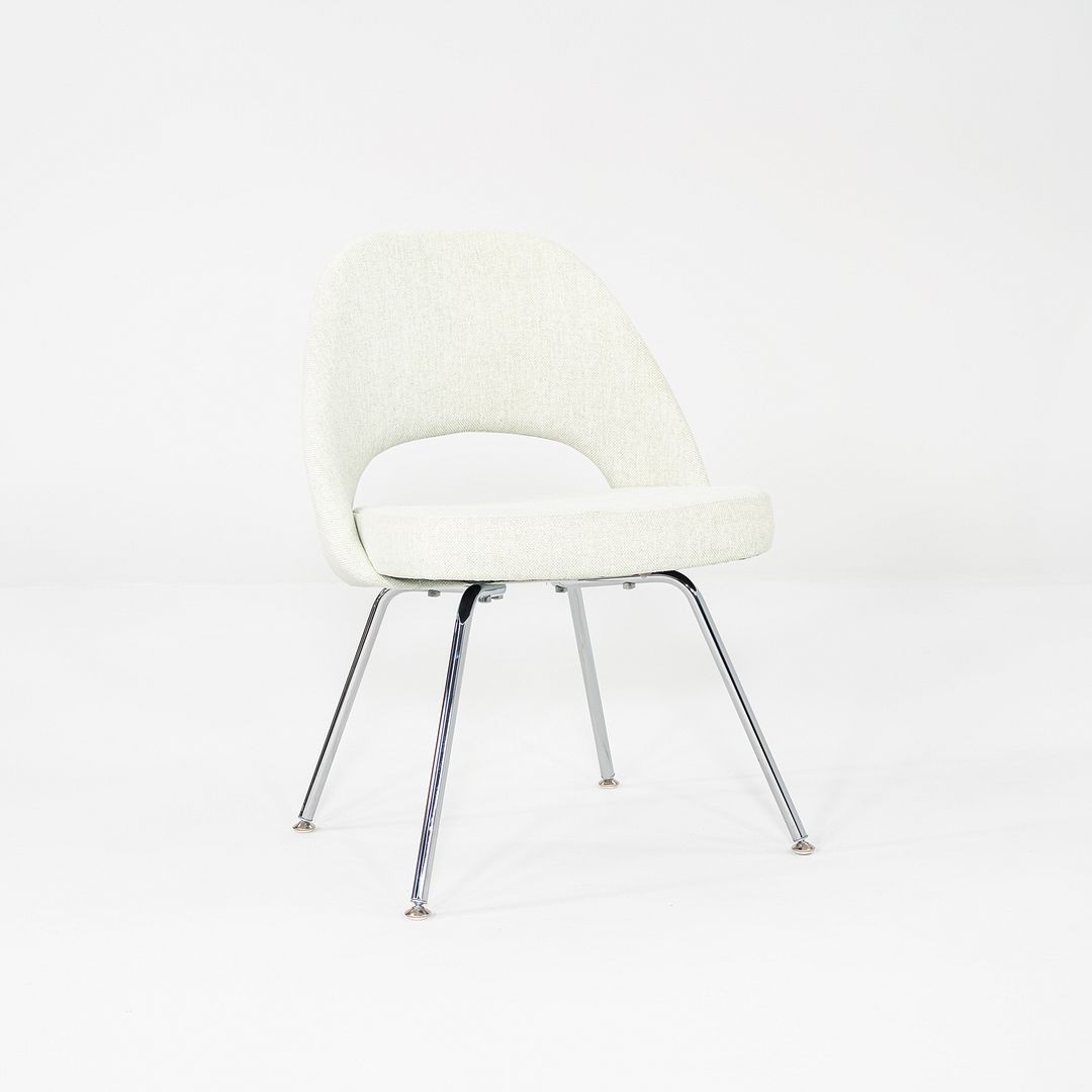 2019 Eero Saarinen for Knoll Armless Executive Dining Chair in Green 11x Avail