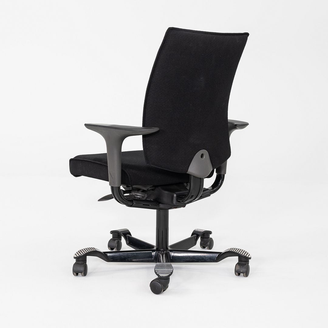 2014 Peter Opsvik for HAG Creed H05 Desk Chair in Black Fabric x2 Available