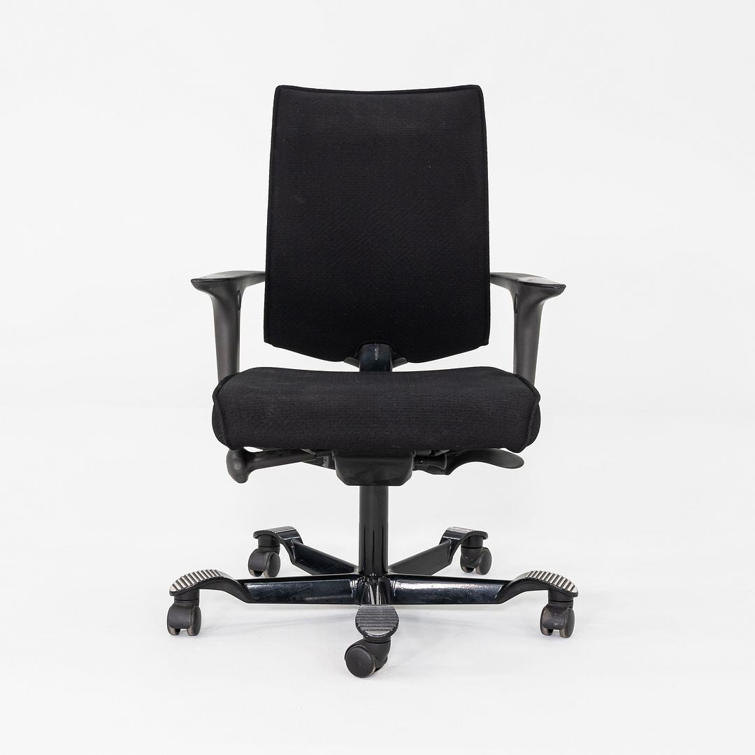 2014 Peter Opsvik for HAG Creed H05 Desk Chair in Black Fabric x2 Available