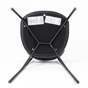 2019 Dragonfly Dining Chair by District Eight in Black Leather 3x Available
