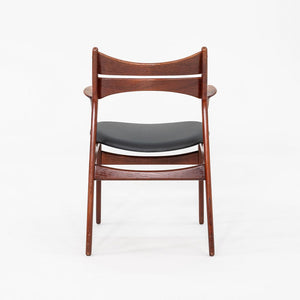 1960s Pair of Erik Buch Christiansens Mobelfabrik Dining Armchairs in Oiled Teak