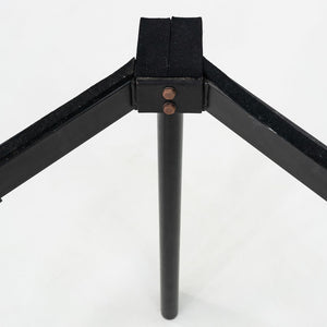 1990 Knoll Joseph D'Urso Racetrack Dining / Work Table in Steel with Marble Top