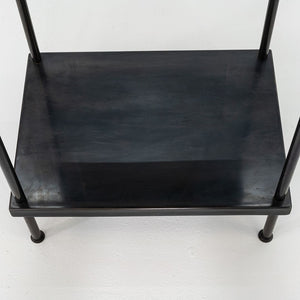 WYETH Regency-Style Antique Etagere Crafted in Zinc-Coated Galvanized Steel