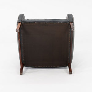 1960s Fredrik Kayser for Vatne Mobler of Norway Model 965H Lounge Chair in Black