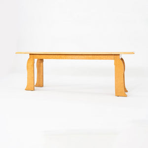 1984 Robert Venturi and Denise Scott Brown for Knoll Postmodern Console Table in Birdseye Maple