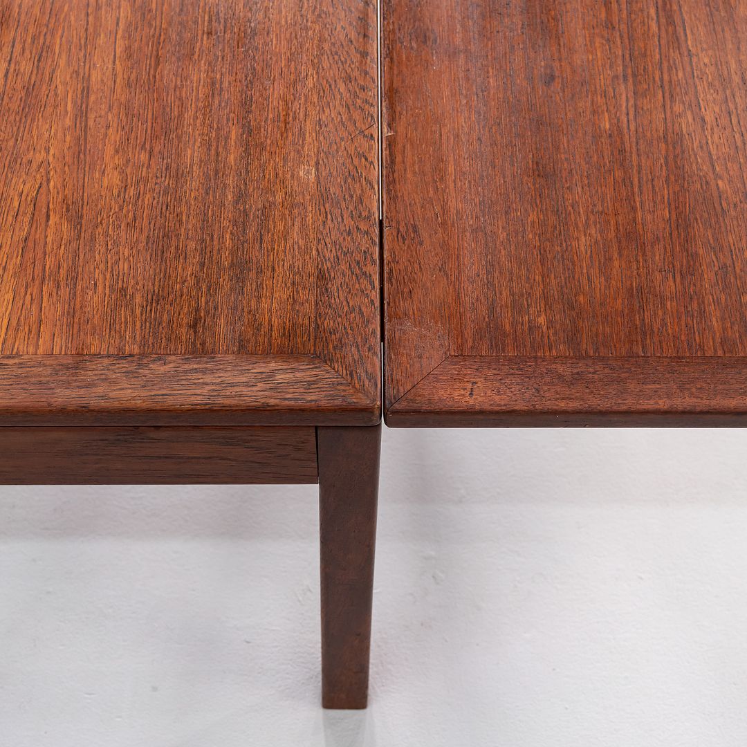 1960s Borge Mogensen for Fredericia Stolefabrik Drop Leaf Coffee Table 31x63"