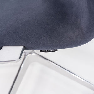 2023 Arne Jacobsen for Fritz Hansen Low Oxford Desk Chairs in Suede 11x Available
