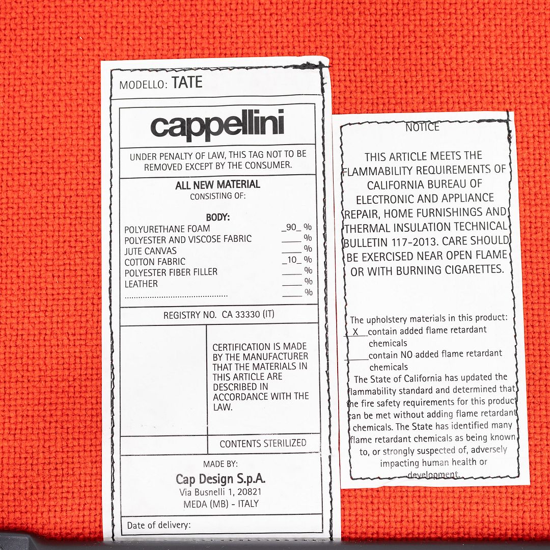 2010s Set of Four Jasper Morrison for Cappellini Tate Bar Stools in Red Fabric