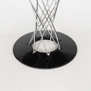 1970s Isamu Noguchi for Knoll 48" Cyclone Dining Table with White Laminate Top