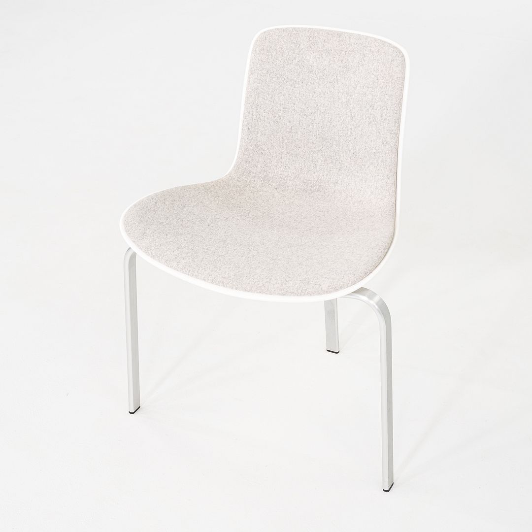 2008 Poul Kjaerholm for Fritz Hansen PK8 Dining Chair White Divina Melange 120