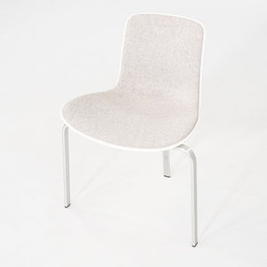 2008 Poul Kjaerholm for Fritz Hansen PK8 Dining Chair White Divina Melange 120