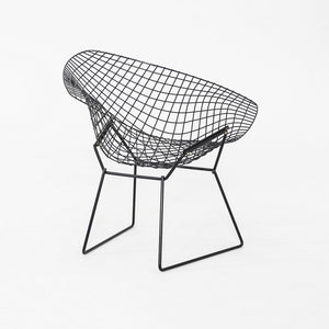 1970s Pair of Harry Bertoia for Knoll Diamond Lounge Chairs Powder Coated Steel