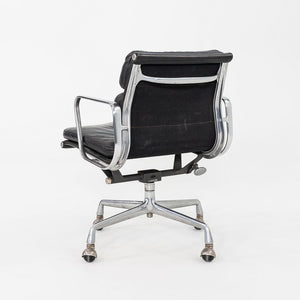 1979 Herman Miller Eames Soft Pad Management Desk Chair Black Leather 5x Avail