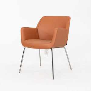 2020s Brian Kane for Coalesse Bindu Guest / Dining Chair in Cognac 12+ Available