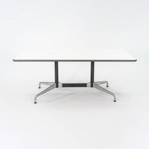 1960s Herman Miller Eames Segmented Dining Table / Conference Table in White